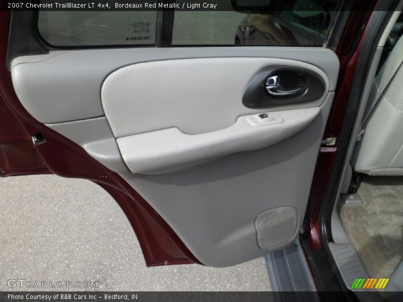 Bordeaux Red Metallic / Light Gray 2007 Chevrolet TrailBlazer LT 4x4