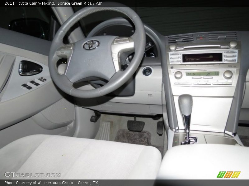 Spruce Green Mica / Ash 2011 Toyota Camry Hybrid
