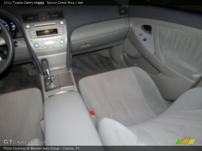 Spruce Green Mica / Ash 2011 Toyota Camry Hybrid