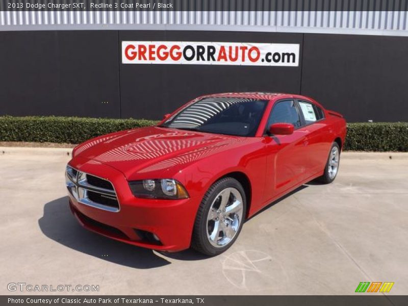 Redline 3 Coat Pearl / Black 2013 Dodge Charger SXT
