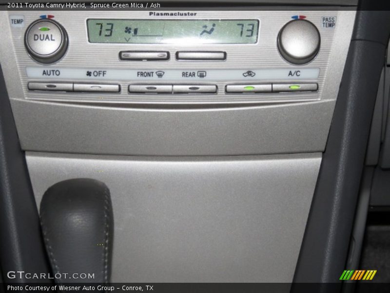 Spruce Green Mica / Ash 2011 Toyota Camry Hybrid