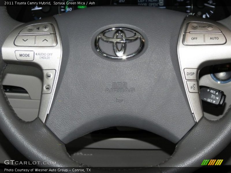 Spruce Green Mica / Ash 2011 Toyota Camry Hybrid