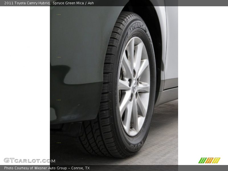 Spruce Green Mica / Ash 2011 Toyota Camry Hybrid