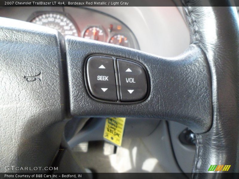 Bordeaux Red Metallic / Light Gray 2007 Chevrolet TrailBlazer LT 4x4