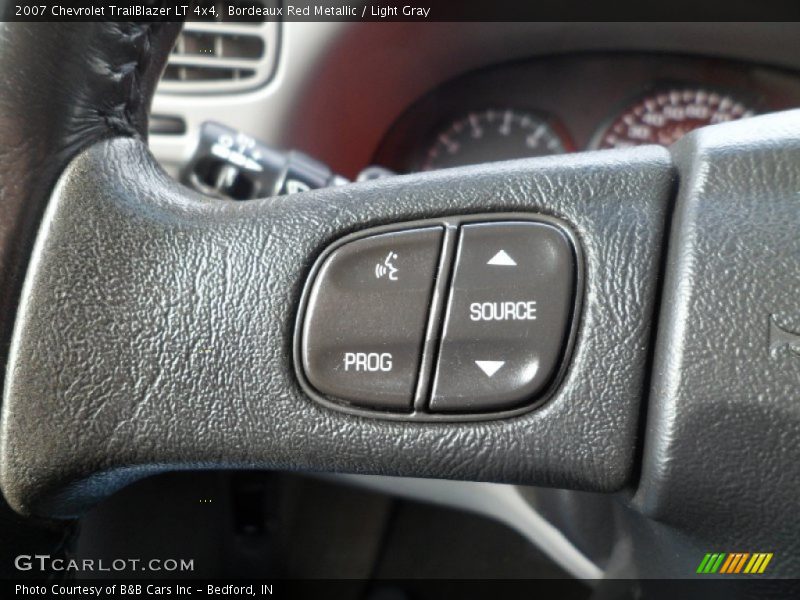 Bordeaux Red Metallic / Light Gray 2007 Chevrolet TrailBlazer LT 4x4