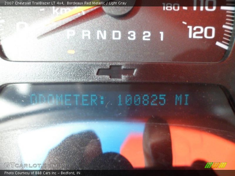 Bordeaux Red Metallic / Light Gray 2007 Chevrolet TrailBlazer LT 4x4
