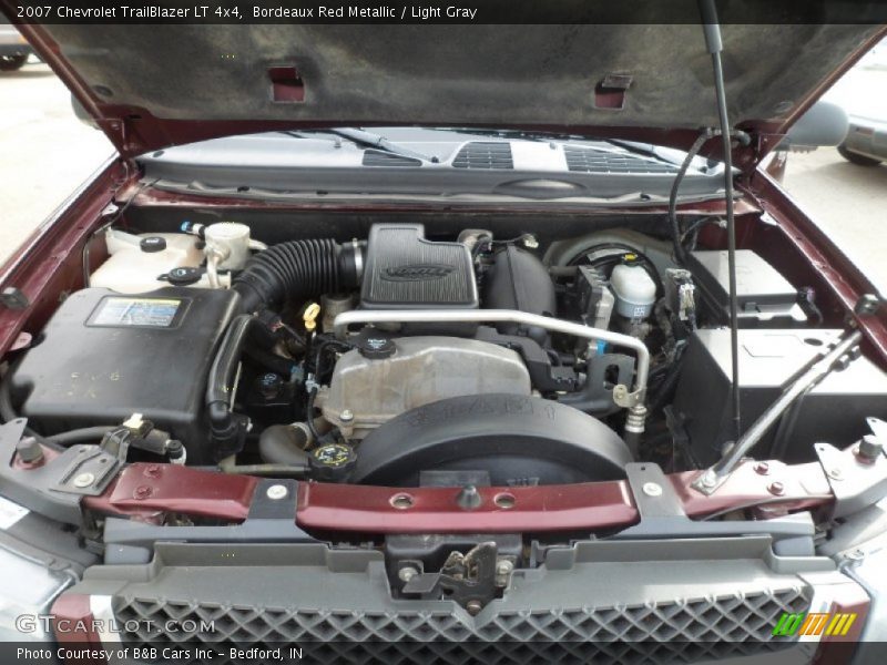 Bordeaux Red Metallic / Light Gray 2007 Chevrolet TrailBlazer LT 4x4