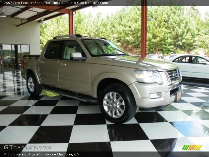 Pueblo Gold Metallic / Camel 2007 Ford Explorer Sport Trac Limited
