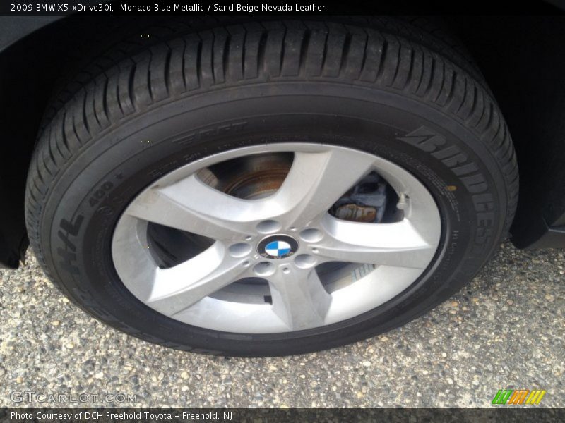 Monaco Blue Metallic / Sand Beige Nevada Leather 2009 BMW X5 xDrive30i