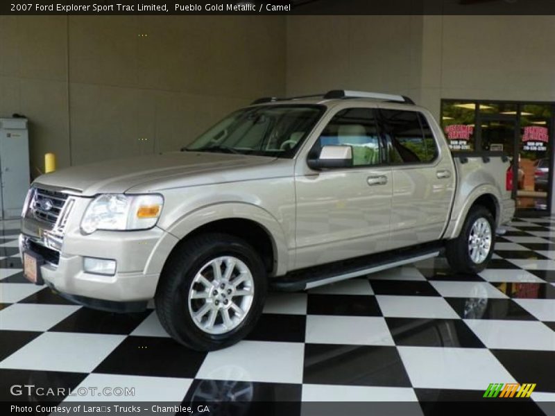 Pueblo Gold Metallic / Camel 2007 Ford Explorer Sport Trac Limited
