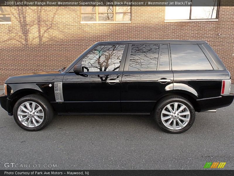 2008 Range Rover Westminster Supercharged Java Black Pearlescent