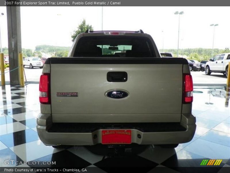 Pueblo Gold Metallic / Camel 2007 Ford Explorer Sport Trac Limited