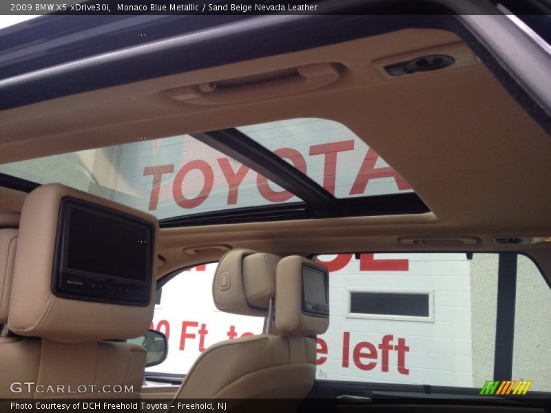 Monaco Blue Metallic / Sand Beige Nevada Leather 2009 BMW X5 xDrive30i