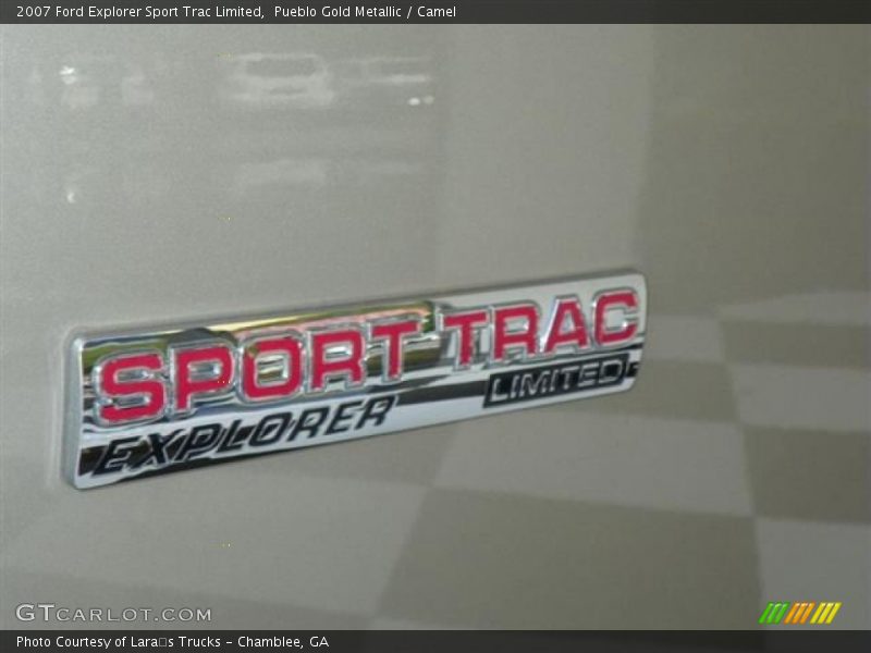 Pueblo Gold Metallic / Camel 2007 Ford Explorer Sport Trac Limited