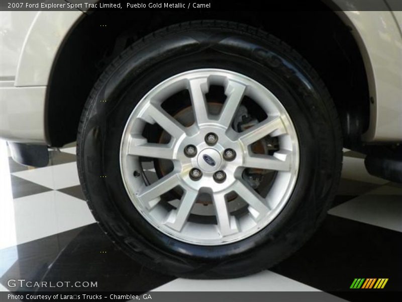 Pueblo Gold Metallic / Camel 2007 Ford Explorer Sport Trac Limited