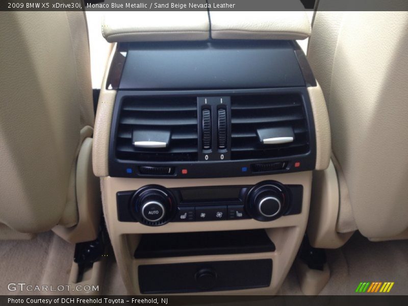 Monaco Blue Metallic / Sand Beige Nevada Leather 2009 BMW X5 xDrive30i