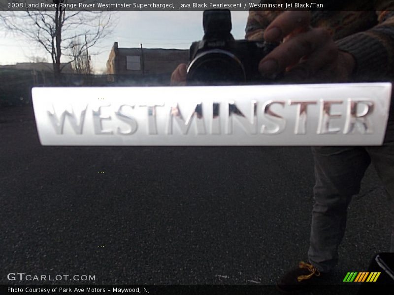  2008 Range Rover Westminster Supercharged Logo