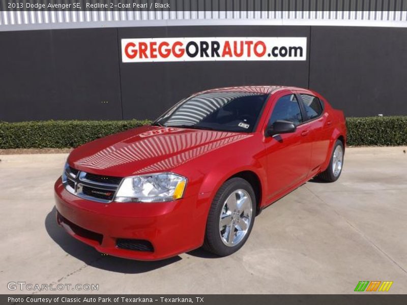 Redline 2-Coat Pearl / Black 2013 Dodge Avenger SE