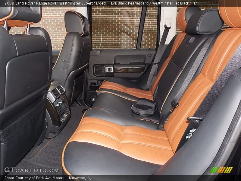 Rear Seat of 2008 Range Rover Westminster Supercharged
