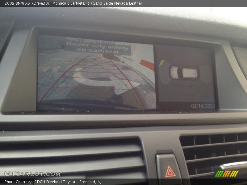 Monaco Blue Metallic / Sand Beige Nevada Leather 2009 BMW X5 xDrive30i