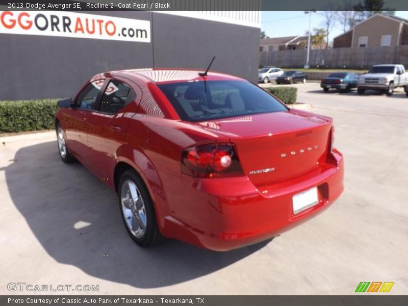 Redline 2-Coat Pearl / Black 2013 Dodge Avenger SE