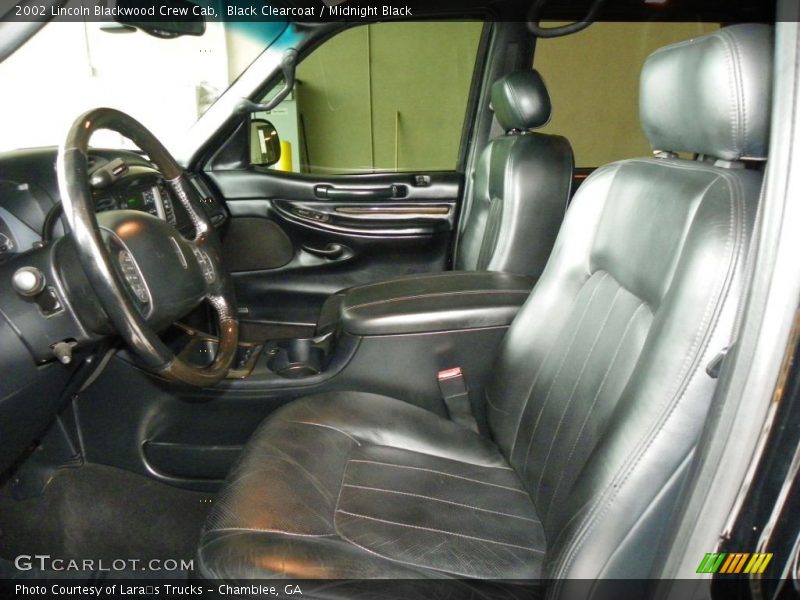  2002 Blackwood Crew Cab Midnight Black Interior