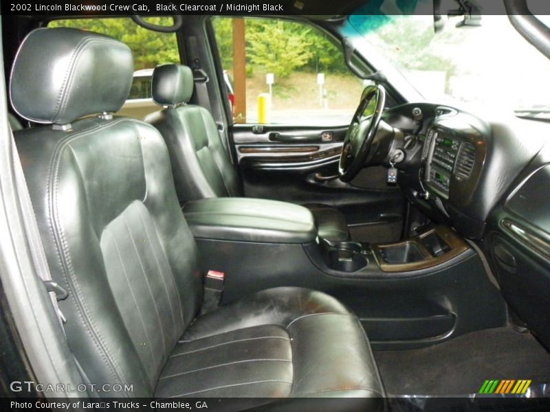 Front Seat of 2002 Blackwood Crew Cab