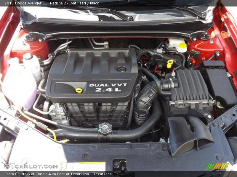 Redline 2-Coat Pearl / Black 2013 Dodge Avenger SE