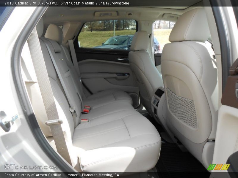 Silver Coast Metallic / Shale/Brownstone 2013 Cadillac SRX Luxury FWD
