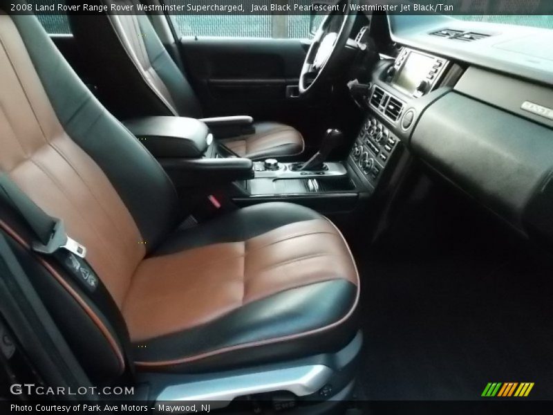 Front Seat of 2008 Range Rover Westminster Supercharged