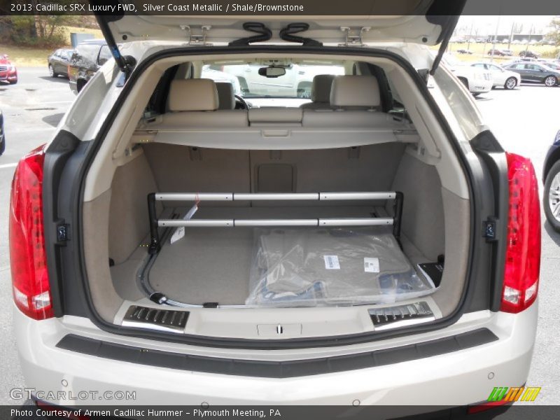 Silver Coast Metallic / Shale/Brownstone 2013 Cadillac SRX Luxury FWD
