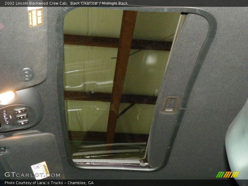 Black Clearcoat / Midnight Black 2002 Lincoln Blackwood Crew Cab