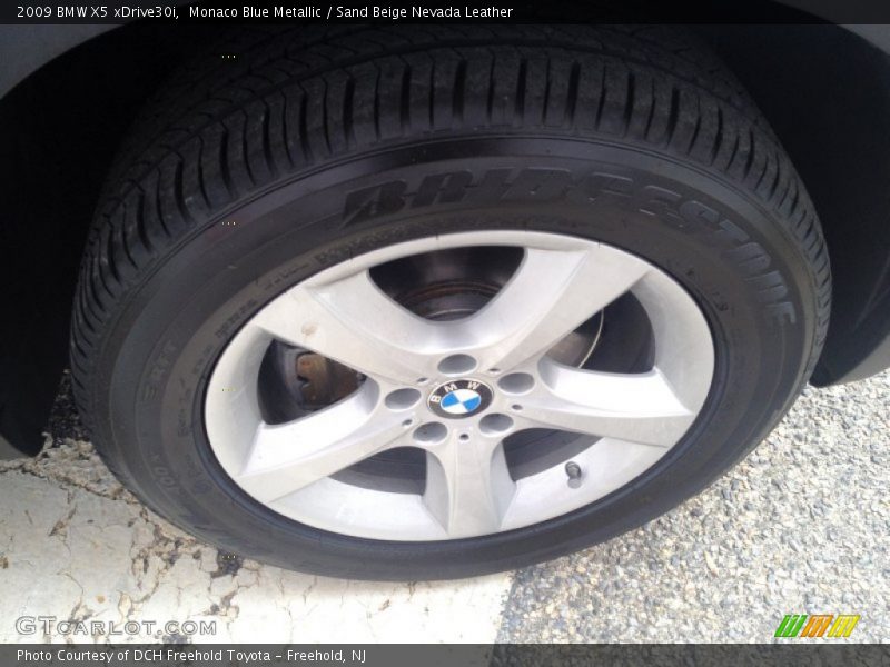 Monaco Blue Metallic / Sand Beige Nevada Leather 2009 BMW X5 xDrive30i