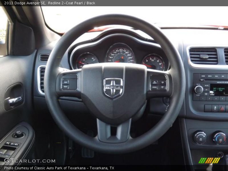 Redline 2-Coat Pearl / Black 2013 Dodge Avenger SE