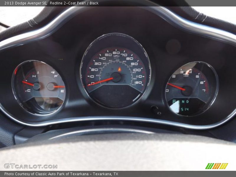 Redline 2-Coat Pearl / Black 2013 Dodge Avenger SE