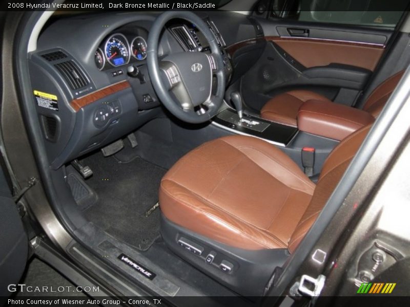 Front Seat of 2008 Veracruz Limited