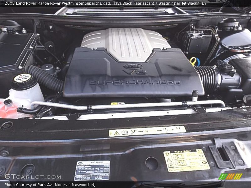  2008 Range Rover Westminster Supercharged Engine - 4.2 Liter Supercharged DOHC 32-Valve VCP V8