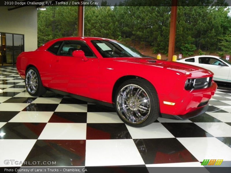 TorRed / Dark Slate Gray 2010 Dodge Challenger R/T
