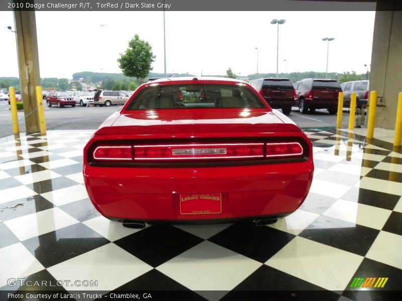 TorRed / Dark Slate Gray 2010 Dodge Challenger R/T