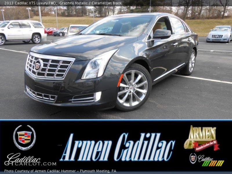Graphite Metallic / Caramel/Jet Black 2013 Cadillac XTS Luxury FWD