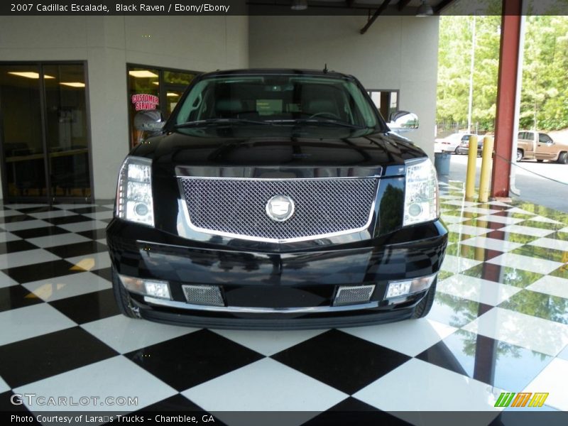 Black Raven / Ebony/Ebony 2007 Cadillac Escalade