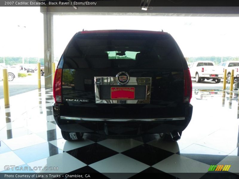 Black Raven / Ebony/Ebony 2007 Cadillac Escalade