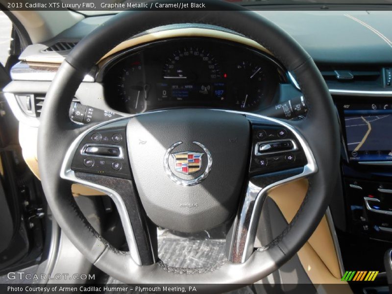Graphite Metallic / Caramel/Jet Black 2013 Cadillac XTS Luxury FWD
