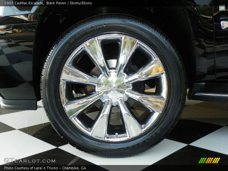 Black Raven / Ebony/Ebony 2007 Cadillac Escalade