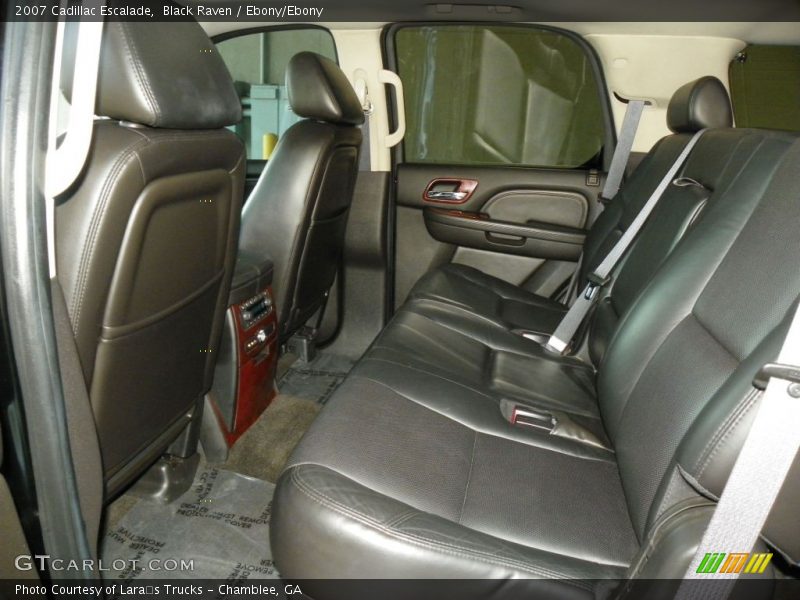 Black Raven / Ebony/Ebony 2007 Cadillac Escalade