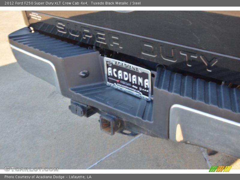 Tuxedo Black Metallic / Steel 2012 Ford F250 Super Duty XLT Crew Cab 4x4