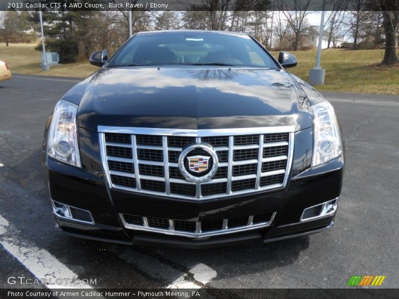 Black Raven / Ebony 2013 Cadillac CTS 4 AWD Coupe