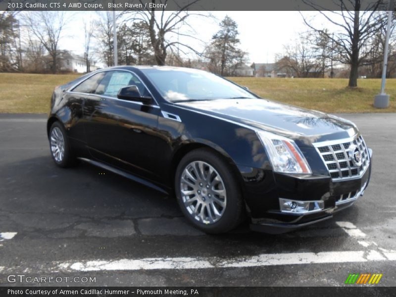 Front 3/4 View of 2013 CTS 4 AWD Coupe