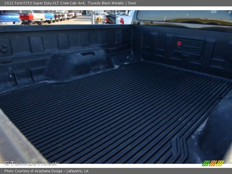 Tuxedo Black Metallic / Steel 2012 Ford F250 Super Duty XLT Crew Cab 4x4
