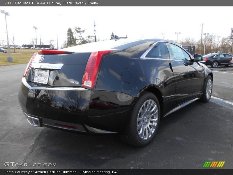 Black Raven / Ebony 2013 Cadillac CTS 4 AWD Coupe